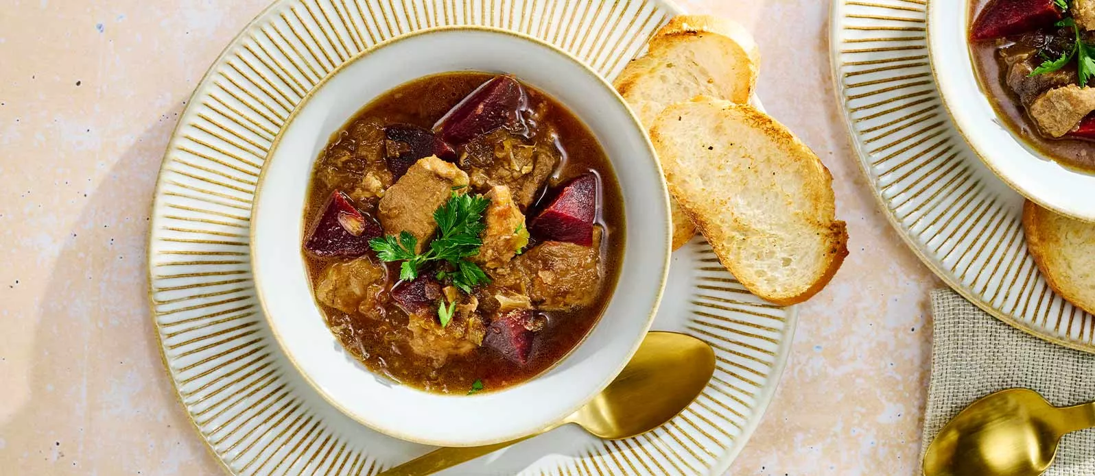 Guisado de porco ponzu yuzu