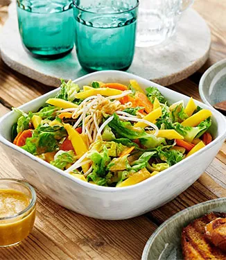 Salada de manga e cenoura