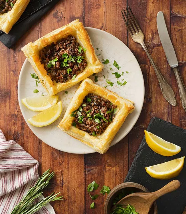 Tarte de carne à japonesa