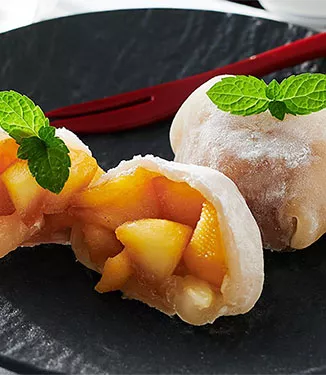 Mochi de maçã fácil