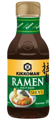 Kikkoman Base de Sopa Concentrada de Massa de Ramen - Sabor Shoyu (Molho De Soja)