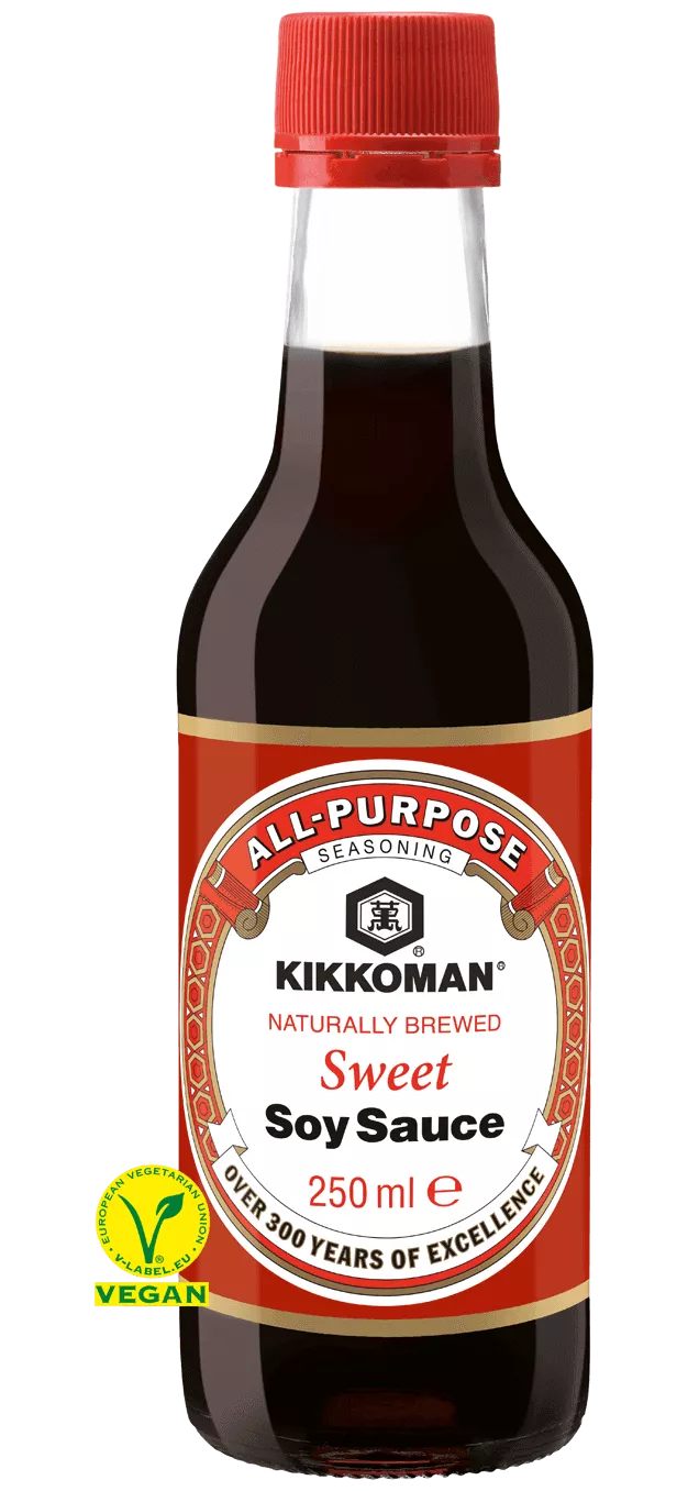 Kikkoman Molho de Soja Doce Fermentado Naturalmente Garrafa 250 ml