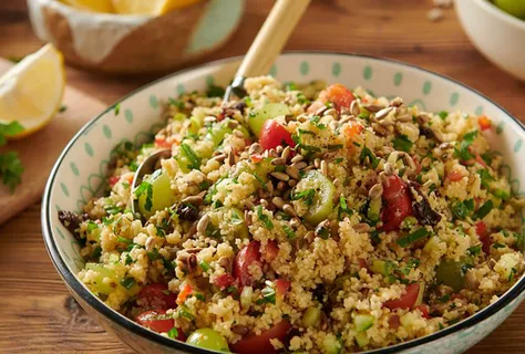 Salada de Verão de Cuscuz