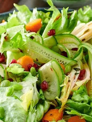 Salada de Endívia e Chicória com Molho Ponzu de Romã