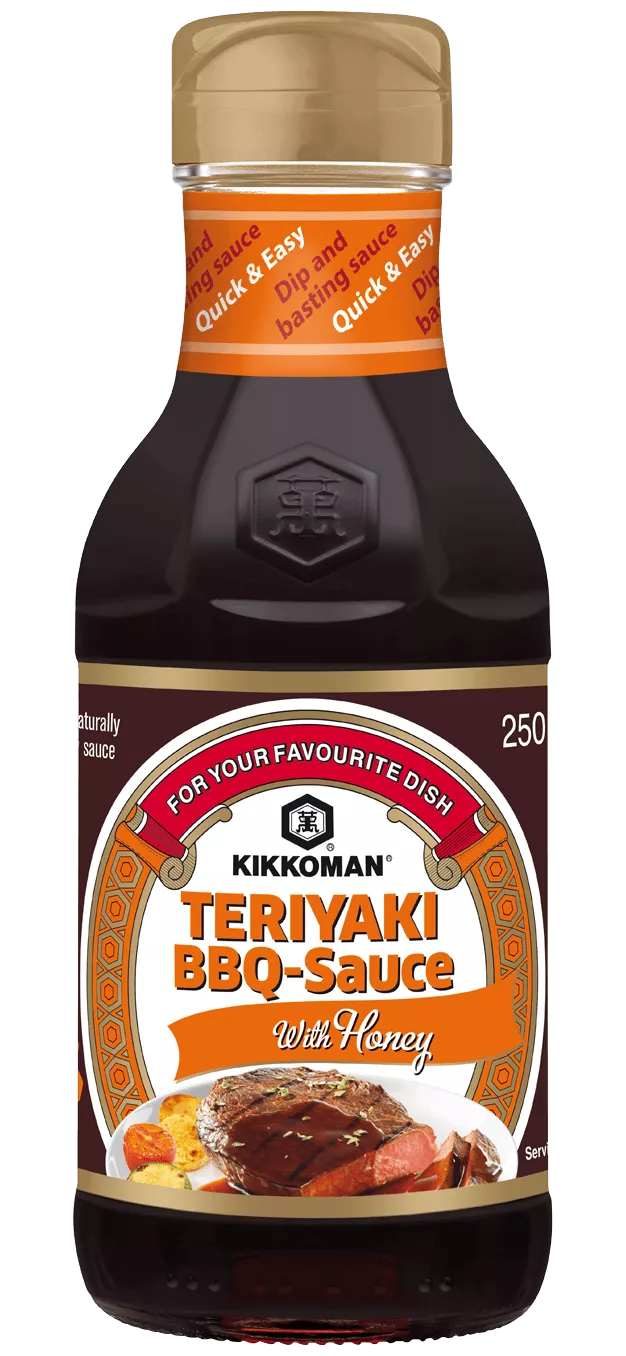 Kikkoman Molho Teriyaki BBQ com Mel Garrafa 250 ml