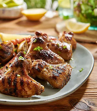 Asinhas de Frango com Molho de Soja e Mel