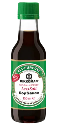 Kikkoman Molho de Soja Fermentado Naturalmente Com Teor Reduzido de Sal