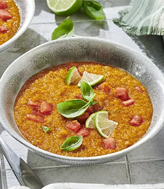Gaspacho de Melancia e Lima