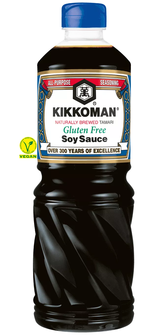 Kikkoman Molho de Soja Tamari Fermentado Naturalmente Isento de Glúten PET 1 L