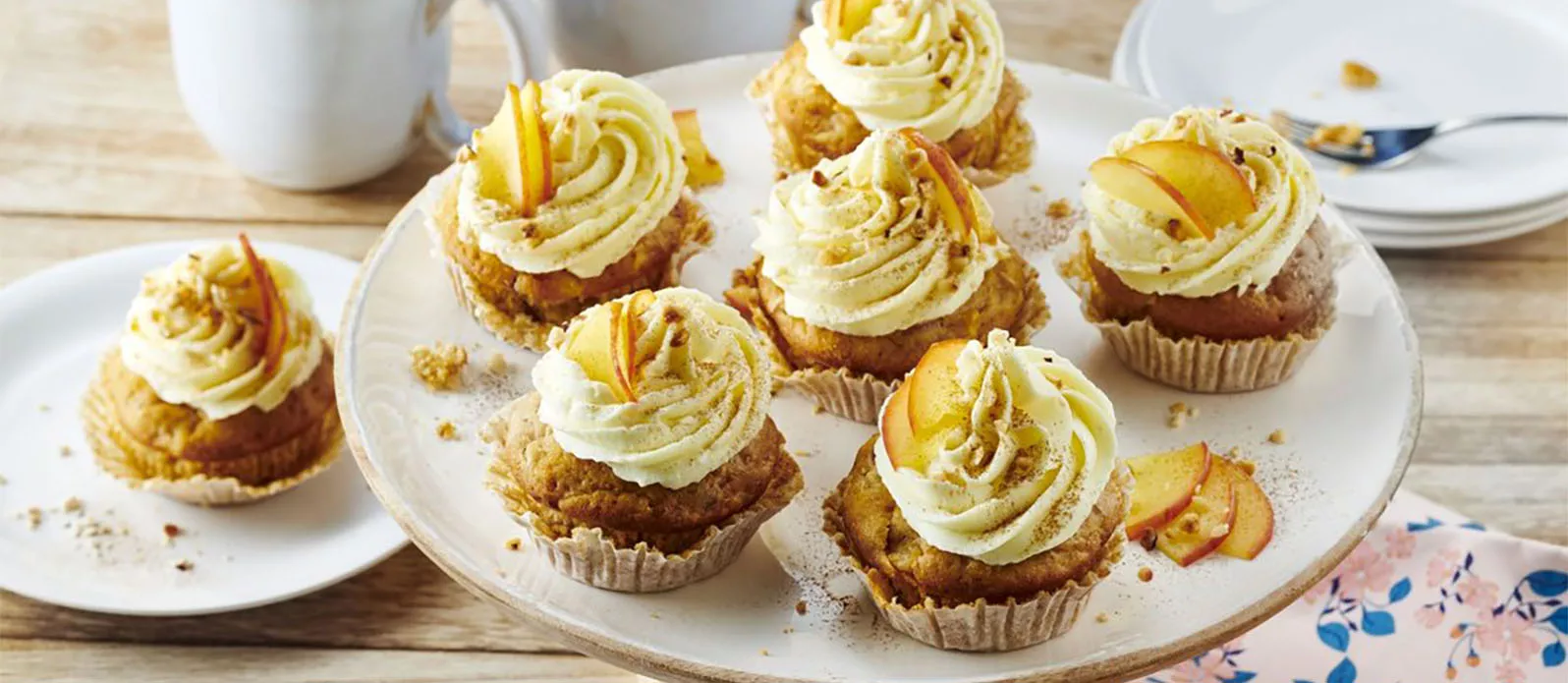 Cupcakes de Maçã by Kikkoman