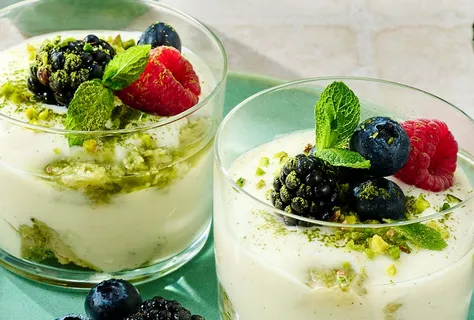 Tiramisu vegan com matcha e tamari